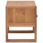 Preview: Nachttisch 50x30x35 cm Teak Massivholz