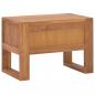 Preview: Nachttisch 50x30x35 cm Teak Massivholz