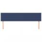 Preview: Kopfteile 2 Stk. Blau 100x5x78/88 cm Stoff