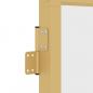 Preview: Innentür Schlank Golden 83x201,5 cm Hartglas und Aluminium