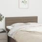 Preview: ARDEBO.de - Kopfteile 2 Stk. Taupe 72x5x78/88 cm Stoff