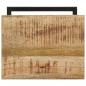 Preview: Beistelltische 2 Stk. 31,5x24,5x64,5 cm Raues Mangoholz  