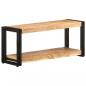 Preview: TV-Schrank 90x30x40 cm Akazie Massivholz