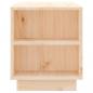 Preview: TV-Schrank 110x35x40,5 cm Massivholz Kiefer