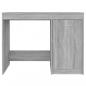 Preview: Schreibtisch Grau Sonoma 100x50x76 cm Holzwerkstoff