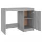 Preview: Schreibtisch Grau Sonoma 100x50x76 cm Holzwerkstoff