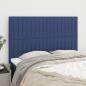 Preview: ARDEBO.de - Kopfteile 4 Stk. Blau 72x5x78/88 cm Stoff