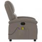 Preview: Massagesessel Taupe Stoff