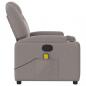 Preview: Massagesessel Taupe Stoff