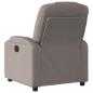 Preview: Massagesessel Taupe Stoff