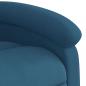 Preview: Relaxsessel Blau Samt