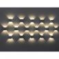 Preview: EVN LED Wandanbauleuchte - 2-flammig (up + down) - anthrazit IP54 - 220-240V - 2x3,1W - 3000K - 2x190lm (L54061502)