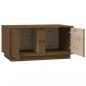 Preview: Couchtisch Honigbraun 80x50x40 cm Massivholz Kiefer