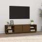 Preview: ARDEBO.de - TV-Schrank Honigbraun 156x40x40 cm Massivholz Kiefer