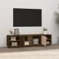 Preview: TV-Schrank Honigbraun 156x40x40 cm Massivholz Kiefer