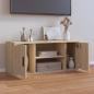 Preview: TV-Schrank Sonoma-Eiche 100x35x40 cm Holzwerkstoff