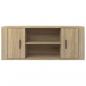 Preview: TV-Schrank Sonoma-Eiche 100x35x40 cm Holzwerkstoff