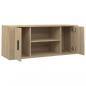 Preview: TV-Schrank Sonoma-Eiche 100x35x40 cm Holzwerkstoff