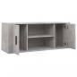 Preview: TV-Schrank Betongrau 100x35x40 cm Holzwerkstoff