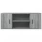 Preview: TV-Schrank Grau Sonoma 100x35x40 cm Holzwerkstoff