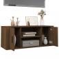 Preview: TV-Schrank Braun Eichen-Optik 100x35x40 cm Holzwerkstoff