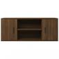 Preview: TV-Schrank Braun Eichen-Optik 100x35x40 cm Holzwerkstoff