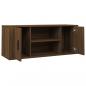 Preview: TV-Schrank Braun Eichen-Optik 100x35x40 cm Holzwerkstoff