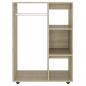 Preview: Kleiderschrank Sonoma-Eiche 80x40x110 cm Holzwerkstoff