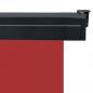 Preview: Balkon-Seitenmarkise 140 × 250 cm Rot