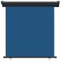 Preview: Balkon-Seitenmarkise 170 × 250 cm Blau