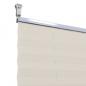 Preview: Plissee Faltrollo Rollo Plisseerollo 80x150cm Creme