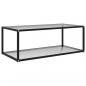 Preview: ARDEBO.de - Couchtisch Transparent 100x50x35 cm Hartglas