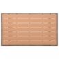 Preview: Gartentisch Grau 120x70x66 cm Poly Rattan