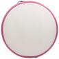 Preview: Aufblasbare Gymnastikmatte mit Pumpe 100x100x15 cm PVC Rosa