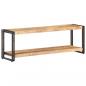 Preview: ARDEBO.de - TV-Schrank 120x30x40 cm Raues Mangoholz