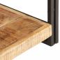 Preview: TV-Schrank 120x30x40 cm Raues Mangoholz