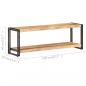 Preview: TV-Schrank 120x30x40 cm Raues Mangoholz