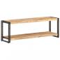 Preview: TV-Schrank 120x30x40 cm Raues Mangoholz