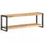 Preview: TV-Schrank 120x30x40 cm Raues Mangoholz