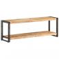 Preview: TV-Schrank 120x30x40 cm Raues Mangoholz