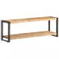 Preview: TV-Schrank 120x30x40 cm Raues Mangoholz