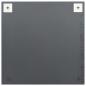 Preview: Wandspiegel 2 Stk. 40x40 cm Quadratisch Glas