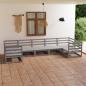 Preview: ARDEBO.de - 7-tlg. Garten-Lounge-Set Massivholz Kiefer