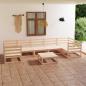 Preview: ARDEBO.de - 8-tlg. Garten-Lounge-Set Massivholz Kiefer