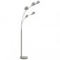 Preview: Stehlampe 200 cm 5 x E14 Silbern 