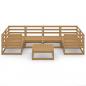 Preview: 7-tlg. Garten-Lounge-Set Massivholz Kiefer