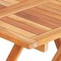 Preview: 3-tlg. Bistroset mit Taupe Kissen Massivholz Teak