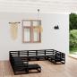 Preview: ARDEBO.de - 12-tlg. Garten-Lounge-Set Massivholz Kiefer