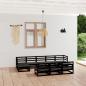 Preview: ARDEBO.de - 10-tlg. Garten-Lounge-Set Massivholz Kiefer