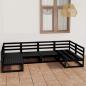 Preview: ARDEBO.de - 6-tlg. Garten-Lounge-Set Massivholz Kiefer